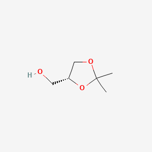 Chemical structure of (R)-Solketal