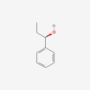 Chemical structure of (R)-(+)-1-Phenyl-1-propanol