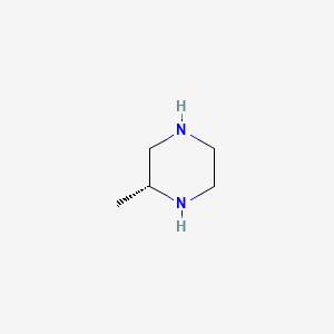 Chemical structure of (R)-(-)-2-Methylpiperazine
