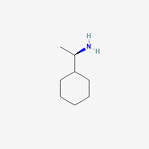 Chemical structure of 1-Cyclohexylethylamine