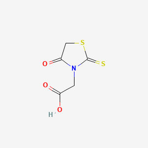 Chemical structure of Rhodanine-3-acetic Acid