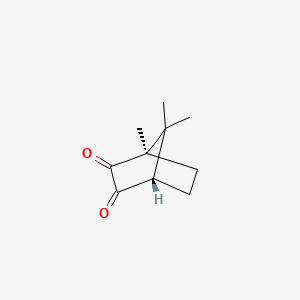 Chemical structure of Camphoroquinone