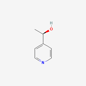 Chemical structure of (R)-1-(Pyridin-4-yl)ethanol
