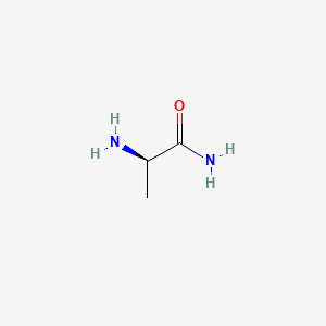 Chemical structure of (R)-2-Aminopropanamide