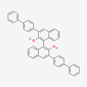 Chemical structure of (R)-3,3''-Bis([1,1''-biphenyl]-4-yl)-[1,1''-binaphthalene]-2,2''-diol