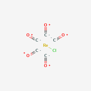 Chemical structure of Rhenium pentacarbonyl chloride