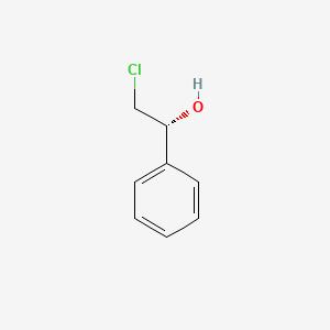 Chemical structure of (R)-(-)-2-Chloro-1-phenylethanol