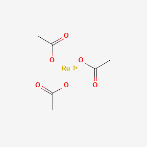 Chemical structure of Ruthenium(III) acetate