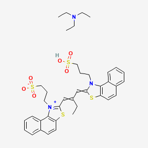 Chemical structure of Red sensitizer Brk 5714