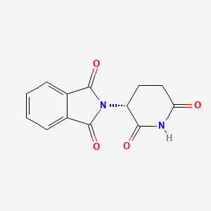 Chemical structure of (R)-(+)-Thalidomide