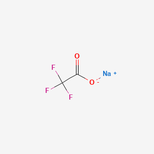 Chemical structure of Sodium trifluoroacetate