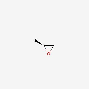 Chemical structure of (S)-(-)-Propylene oxide