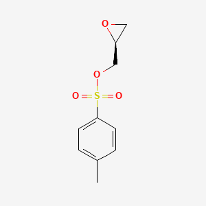 Chemical structure of (2S)-(+)-Glycidyl tosylate