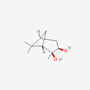 Chemical structure of Pinanediol, (+)-