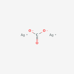 Chemical structure of Silver carbonate
