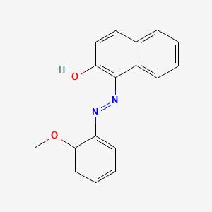 Chemical structure of Sudan red G