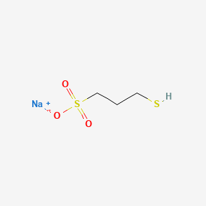 Chemical structure of Sodium 3-mercapto-1-propanesulfonate