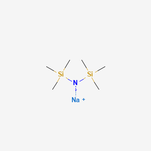 Chemical structure of Sodium bis(trimethylsilyl)amide