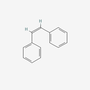Chemical structure of cis-Stilbene