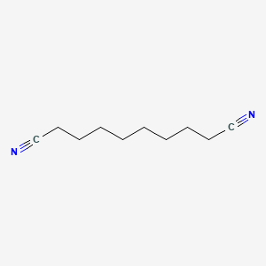 Chemical structure of Sebaconitrile