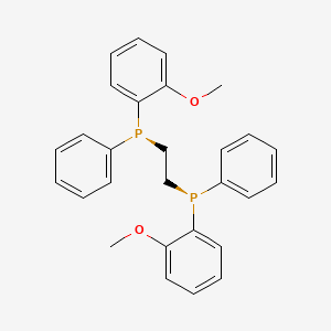 Chemical structure of (S,S)-DIPAMP
