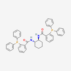 Chemical structure of (S,S)-DACH-phenyl Trost ligand