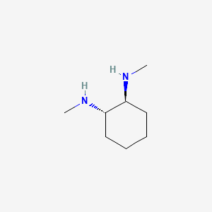 Chemical structure of (S,S)-(+)-N,N′-Dimethyl-1,2-cyclohexanediamine