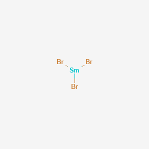 Chemical structure of Samarium(III) bromide
