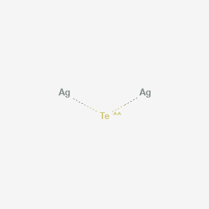 Chemical structure of Silver(I) telluride