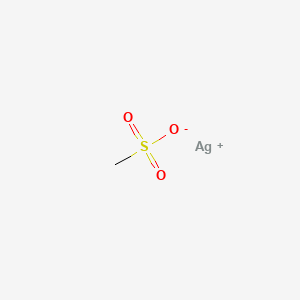 Chemical structure of Silver methanesulfonate