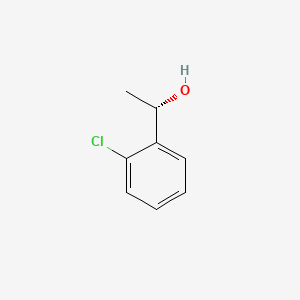 Chemical structure of (S)-1-(2-Chlorophenyl)ethanol