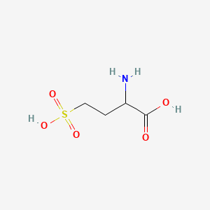 Chemical structure of DL-Homocysteic Acid
