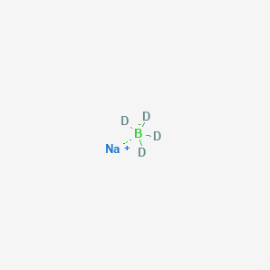 Chemical structure of Sodium borodeuteride