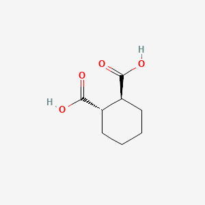 Chemical structure of (1S,2S)-Cyclohexane-1,2-dicarboxylicacid