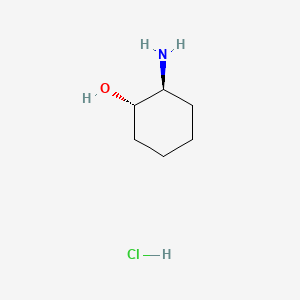 Chemical structure of (1S,2S)-trans-2-Aminocyclohexanol hydrochloride