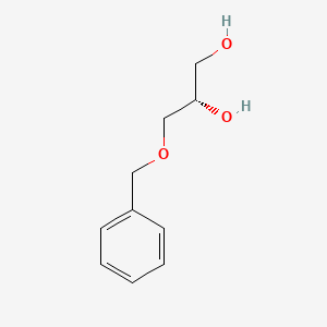Chemical structure of (S)-(-)-3-Benzyloxy-1,2-propanediol