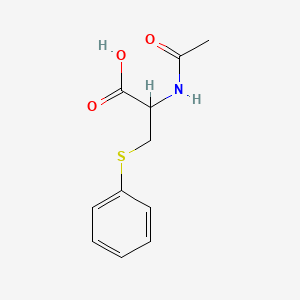 Chemical structure of DL-Phenylmercapturic Acid