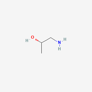Chemical structure of (S)-(+)-1-Amino-2-propanol