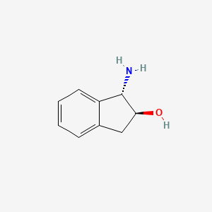 Chemical structure of (1S,2S)-(+)-1-Amino-2-indanol