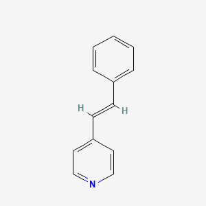 Chemical structure of 4-Styrylpyridine