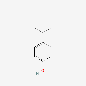 Chemical structure of 4-sec-Butylphenol