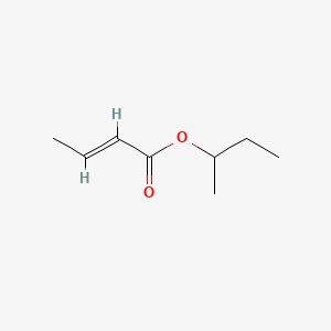 Chemical structure of sec-Butyl Crotonate