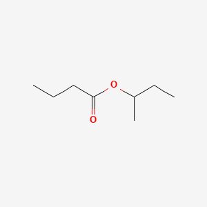 Chemical structure of sec-Butyl Butyrate