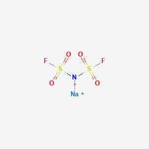 Chemical structure of Sodium Bis(fluorosulfonyl)imide