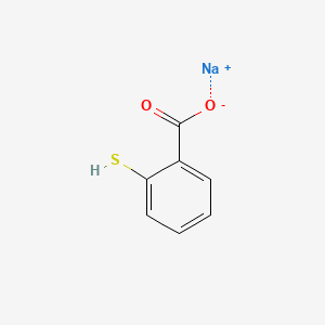 Chemical structure of Sodium Thiosalicylate
