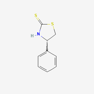 Chemical structure of (S)-4-Phenylthiazolidine-2-thione
