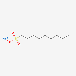 Chemical structure of Sodium 1-Nonanesulfonate [Reagent for Ion-Pair Chromatography]