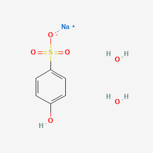 Chemical structure of Sodium 4-Hydroxybenzenesulfonate Dihydrate