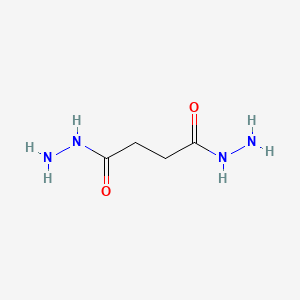 Chemical structure of Succinic Dihydrazide