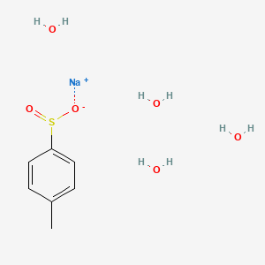 Chemical structure of Sodium p-Toluenesulfinate Tetrahydrate